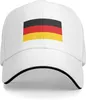 Boll Caps Tyskland Flagg Snapback Cap Funny Casquette Justerbar baseballcaps Women Sports