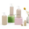 Lotion Bottles Wholesale Refillable Lotion Pump Botte Biologisk nedbrytbar schampo duschgel kosmetisk container påfyllning ansikts cle dhgarder dhu3x