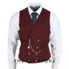 Suit Best Men's Serge Serge Casual Business Kllar Single Beded Vest Gothic Chaleco Wang Formal Man Ambo steampunk kamizelki męskie kamizelki