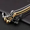 Pendentif Colliers En Rétro Gants De Boxe Collier Pour Hommes Vintage Hip-Hop Titane Acier Mode Punk Accessoires Cadeaux