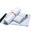 Self Adhesive Poly Plastic Packaging Bags White Mailer Envelope Pouch Delivery Mailing Express Postal Packaging Bag Uwcff Cwtbg