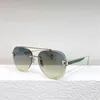 Top-Luxus-Sonnenbrille, polarisierende Linse, Designer-Damen-Herrenbrille, Senior-Brille für Damen, Brillengestell, Vintage-Sonnenbrille aus Metall, mit Original-Box und Etui