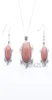 Trendy Necklace Earrings Jewelry Set for Women Mother Golden Sand Stone Tortoise Dangle Pendant Easter Day gift Chain 18quot DQ32884773