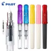 Pilot Kakuno Smile Face Foundain Pen FKA1SR قابلة للاستبدال حقيبة الحبر القابلة للاستبدال بكتابة مربع هدايا المكتب Screener Settalery 231225