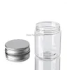 Storage Bottles Plastic Cosmetic Jars Clear PET 5oz 8oz 150ml 200ml 250ml Transparent Empty Makeup Cream Wax Packaging Containers Pots With