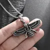 Pendant Necklaces Stainless Steel Ahura Fawaha Zoroastrian Persian Achaemenid Symbol Necklace Men Women Fashion Jewelry