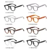 Güneş Gözlüğü 83100 Moda Yuvarlak Çerçeve TR90 Gözlük Kadın Erkekler Mavi Hafif Gözlükler Özelleştirilmiş Reçete Lens Optik
