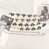 أحزمة Gold Love Women Belt Metal Fashion 2024 سلسلة الخصر النادي الفاخرة ناديها مناسبة لإكسسوارات الملابس