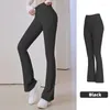 Pantaloni attivi Leggings svasati Yoga Donna Vita alta Pantaloni sportivi dimagranti Asciugatura rapida Palestra Danza attillata