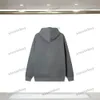 Xinxinbuy 2024 Hommes Designer Sweat à capuche Lettre Graffiti Imprimer manches longues Femmes Bleu Noir Blanc Gris M-2XL