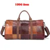 WESTAL Men's Travel Duffel Bag Genuine Leather Big Weekend Bags Large Overnight Carryon Hand Bag Travel Bags Luggage 8883 231226