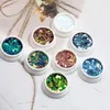 Nail Glitter Shinning Mixed Hexagon Shape Chunky Sequins Sparkly Flakes Slices For UV Gel Polish Manicures Body/Eye/Face