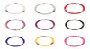 12PCS Soft Clay Surfer African Beads Choker Colorful Jelly Bracelet Elastic Handmade Boho Lightweight for Women Girls 6mm Summer B8874090