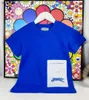 New Baby T-shirts summer kids designer clothes Size 100-160 blue round neck boys tees girl Short Sleeve Dec20