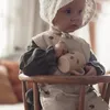 KS Denmark Brand Baby Floral Cute Waterproof Bib Vest Infant Burp Cloths Boy Girl Feeding Mealtime Protection Saliva Towel Bibs 231225