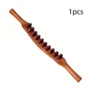 1pc Wooden Massage Tool With 20 Smooth Beads, Massage Your Whole Body, Relax After Exercise, Massage Tools For Massage Relaxed Tired Muscles