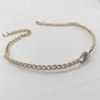 2023 Luxury Quality Charm Opened Bangle Pendant Halsband Choker med diamant i två färger pläterade har lådestämpel PS7443B269L