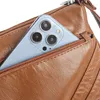 Torby wieczorowe dla kobiet torba vintage crossbody pu skórzana komórkowa telefon Messer Masher Fashion codzienne użycie torebek plecak żeńska