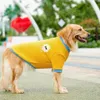 3XL 8XL Large Pet Clothing Comfortable Warm Winter Pullover Cartoon Pattern Bright Color Stylish Dog Clothes Supplies 231226