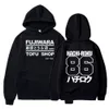 Initial D Manga Hachiroku Shift Drift Mannen Hoodie Takumi Fujiwara Tofu Winkel Levering AE86 Heren Kleding Merk Capuchon