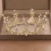 Tiaras Prinzessin 2023 Schöne Kopfbedeckung Chic Brauttiaras Accessoires atemberaubende Kristalle Perlen Hochzeitstiaras und Kronen