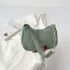 Abendtaschen Casual Weiche Nylon Schulter Solide Innenfach 2024 Für Frauen Mode Knödel Form frauen Handtaschen