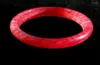 Armreif Natur 56mm62mm Mode 100 rote Jade Jadeit Perlenarmband Trum227926317