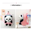 Cute Cartoon Panda Baby Backpack Kindergarten Adjustable Child Backpack for Boys and Girls Small Schoolbags 231226