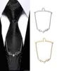 Highend Tie Chain Crystal Zircon Antlers Tie Clip Deer Head Tassel Chain Tie Pins Men039s Ties Accessories Gifts For Men G1126681411453339