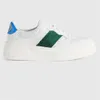 Scarpe in pelle vecchia di design con piatto bianco g Piccolo schermo da donna Nuovo Mac80s Sneaker color fiore con suola spessa Scarpe da ginnastica casual per famiglie da uomo PW3X