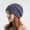 Baretten Warme Visser Caps Voor Vrouwen Slouchy Gebreide Hoeden Dikke Hedging Vrouwelijke Thermische Skullies Mutsen Outdoor Sneeuw Ski Cap