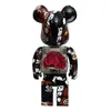 Juegos más vendidos 400% 28CM The ABS Roses Bearbrick figuras de osos de juguete para coleccionistas modelo Bearbrick juguetes de decoración