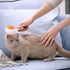 Dog Apparel Shampoo Brush Dispenser Wash Silicone Non-slip Shedding Tool Cat Grooming Long Handle Bath Scrubber