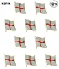 Bandeira da inglaterra lapela pino bandeira emblema broche pinos emblemas 10 peças um lote9093366