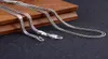 Pure Silver Weave Necklace S925 Sterling Thai Silver Tail Chain Men Women Personalized Retro Chopin Chain Male Jewelry 2201136341113