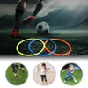 5 15pcs Dayanıklı Çeviklik Eğitim Yüzükleri Hit Renk Futbol Futbolu Hız Ekipmanı 30cm 40cm Dia 231225