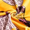 Lüks Tasarımcı Battaniye Desen Basılı Saray Mahkemesi Baskılı Kanepe Çift Katmanlı Fox Velvet Tasarımcıları Sarı Atma Battaniyeleri Ev Dekorasyonu