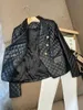 Abrigo de cuero negro para mujer, hombreras, traje informal pequeño, chaquetas de traje de cuero para mujer, abrigos de cuero de diseño corto 231226