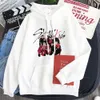 Mode Verdwaalde Kinderen Koreaanse Stijl KPOP Rap Muziek Mannen Hoodies Cool Cartoon Graffiti Podium Foto Fans Streetwear Swestshirts Vrouwen