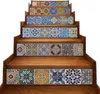 Peel and Stick Tile Backsplash Stair Riser Decals Diy Tile Decals Mexikanska traditionella Talavera Waterproof Home Decor Staircase D4717904