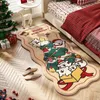 Crayon Shin chan Christmas style carpet, bedroom bedside carpet