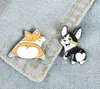 Corgi Butt Emalj Pins Sweety Cute Dogs Badge Brosch Bag Kläder LAPEL PIN CARTOON DYRMYDEL GANGT FÖR FANS KIDSFRÅN1172277