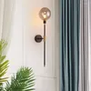 Wandlamp Modern Licht Glazen Bal Led Nordic Gangpad Gang Verlichting Sconces Voor Woonkamer Slaapkamer Studeer Interieur Home Decor