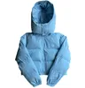 Zima kurtki w dół kobieta designerka puffer płaszcza francuska designerka kurtka mody gęsta ciepły płaszcz mody płaszcz zewnętrzny kurtka designerska płaszcz damski Z6