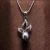 Новые модные женские 18-каратные платиновые серые цвета с жемчугом и австрийским кристаллом, ожерелье, серьги, комплекты ювелирных изделий W299u