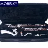 Moresky Bass Clarinet Low-C BB/SIB Professional Cocobolo Wood BCL-288