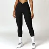 Lu alineado scrunch pantant de alineación de la cintura butt butk alto pantalón fitness damas deportes de gimnasio leggings empuje up fitness gimnasia leggings mujer limón mujer