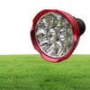 Recarregável 17000lm skyray luz rei 10t6 led flashlamp 10 x t6 led lanterna tocha lâmpada luz para caça camping4p7527087