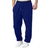 Pantaloni da uomo Casual per uomo inverno lana d'agnello caldo fitness pantaloni sportivi da jogging maschio solido coulisse fondo in pile pantaloni dritti 5xl