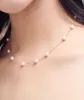 925 Sterling Silver Jewelry 6mm Shell Pearl Sweater Chain Necklace Woman Gifts For Lovers D1706491397